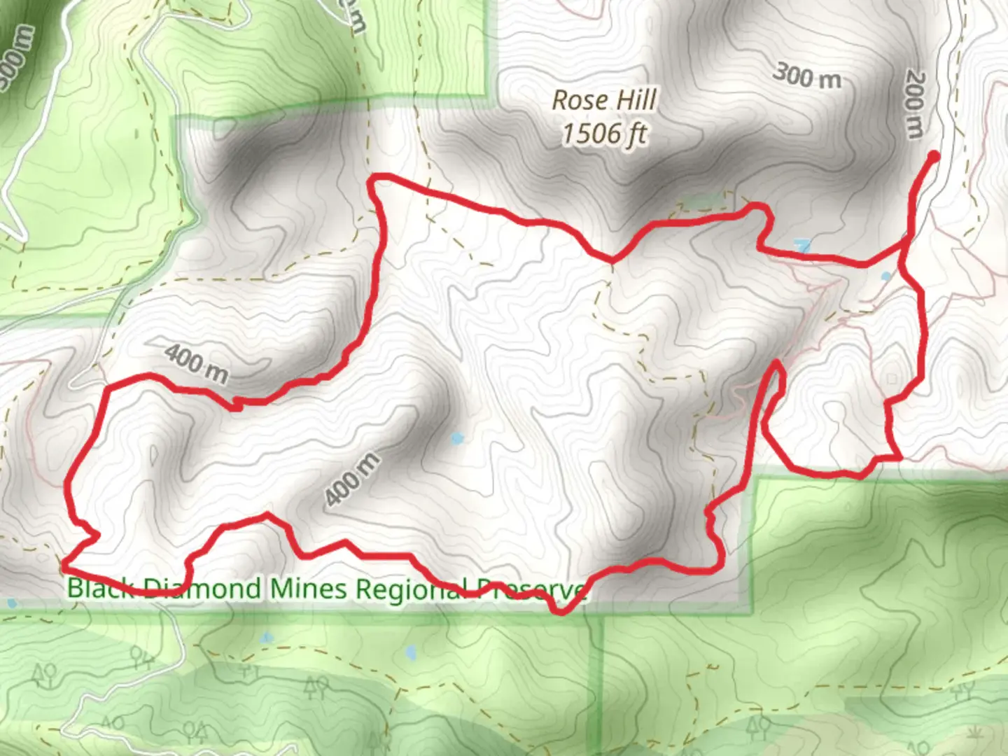 An image depicting the trail Coal Canyon Loop Trail and its surrounding area.