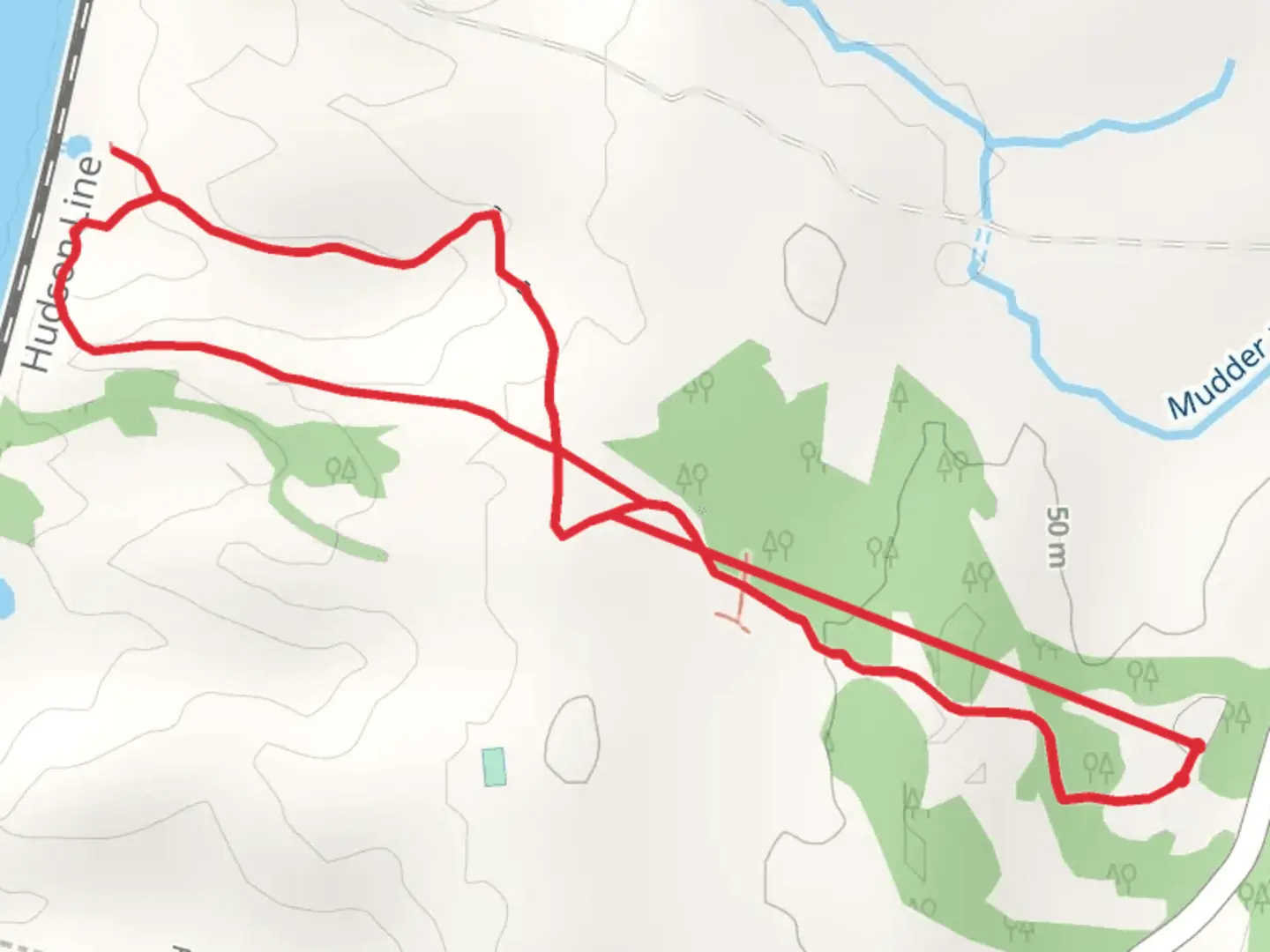 An image depicting the trail Poets Walk and its surrounding area.