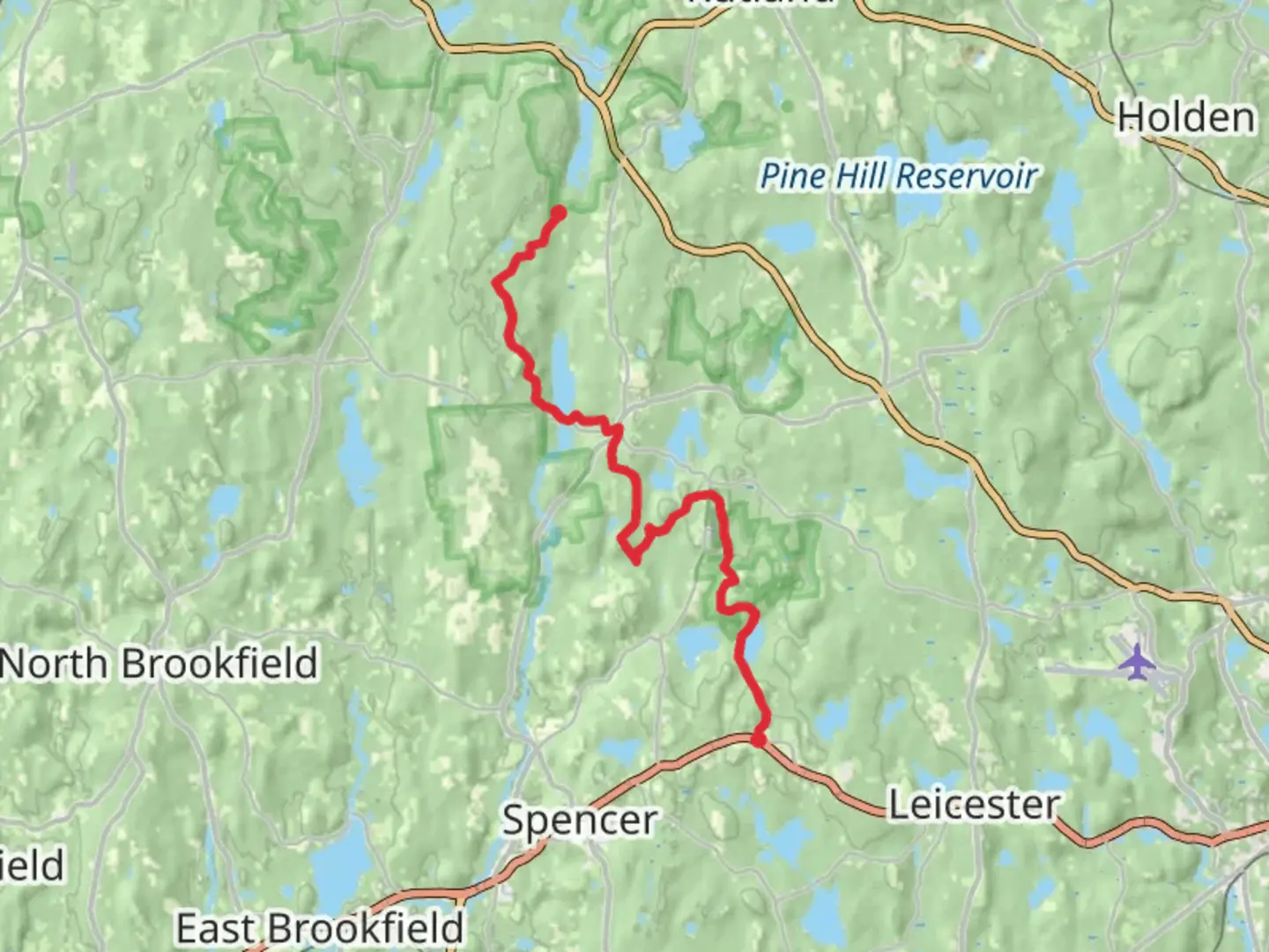 An image depicting the trail Treasue Valley to Spencer Trail and its surrounding area.