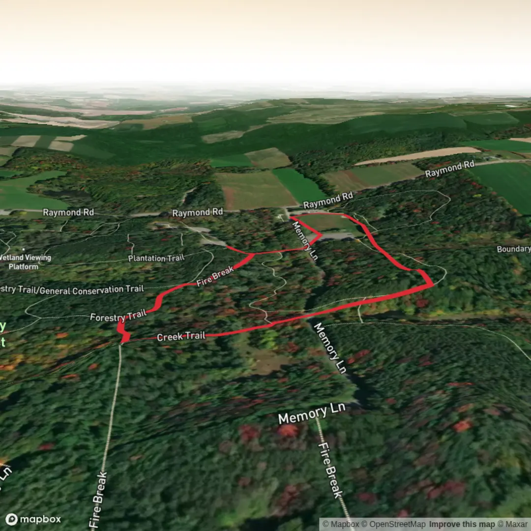 An image depicting the trail Genesee County Park and Forest - North Loop and its surrounding area.