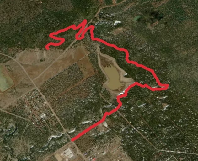 Ice Cave, Osprey Connector and Timber Mesa Horseshoe Trail