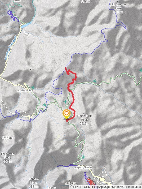 South Fork Little Deer Creek Trail