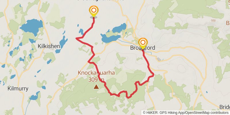East Clare Way stage 2 Map