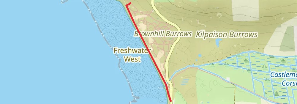 Pembrokeshire Coast Path 5-Day Moderate Tour (Hillwalk Tours) alt 4 Map