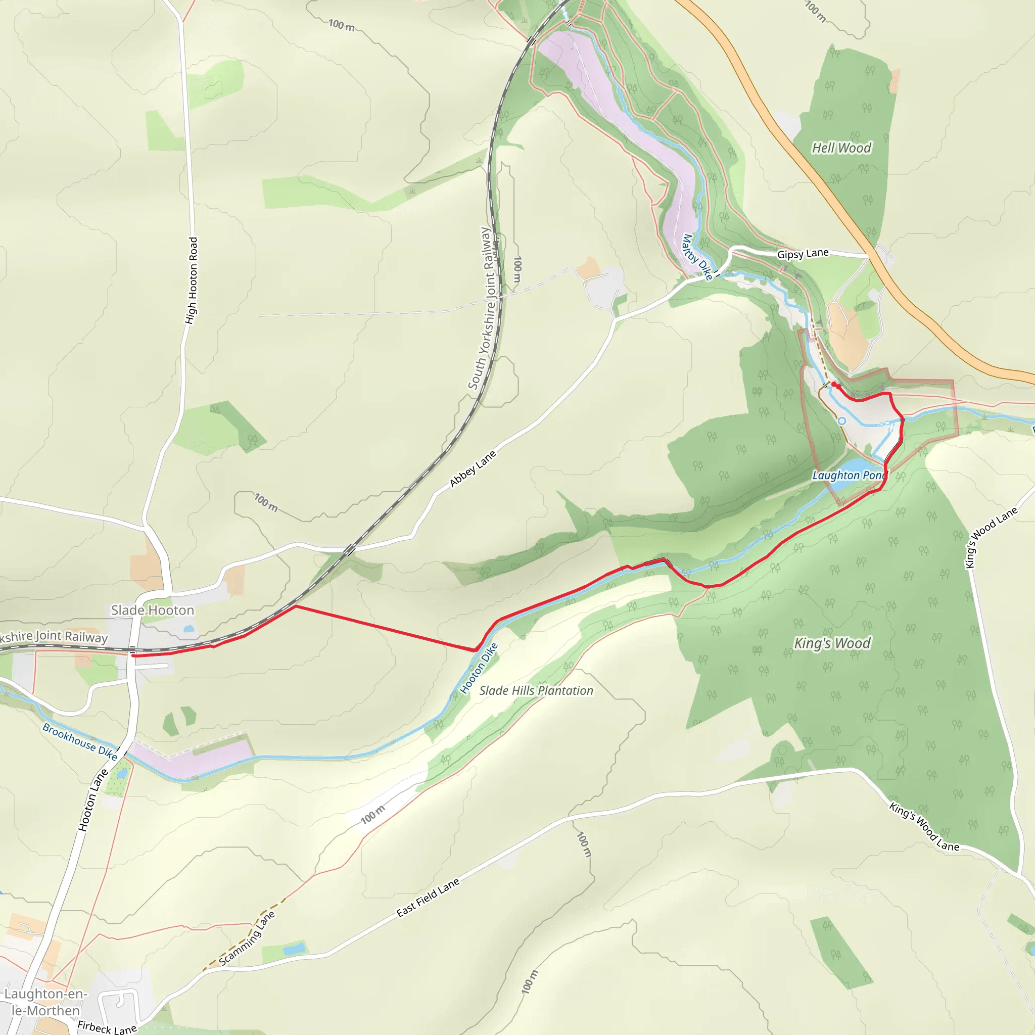 Doorstep Walk mobile static map