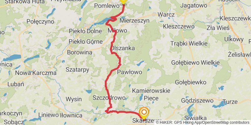 Skarszewski Trail stage 4 Map