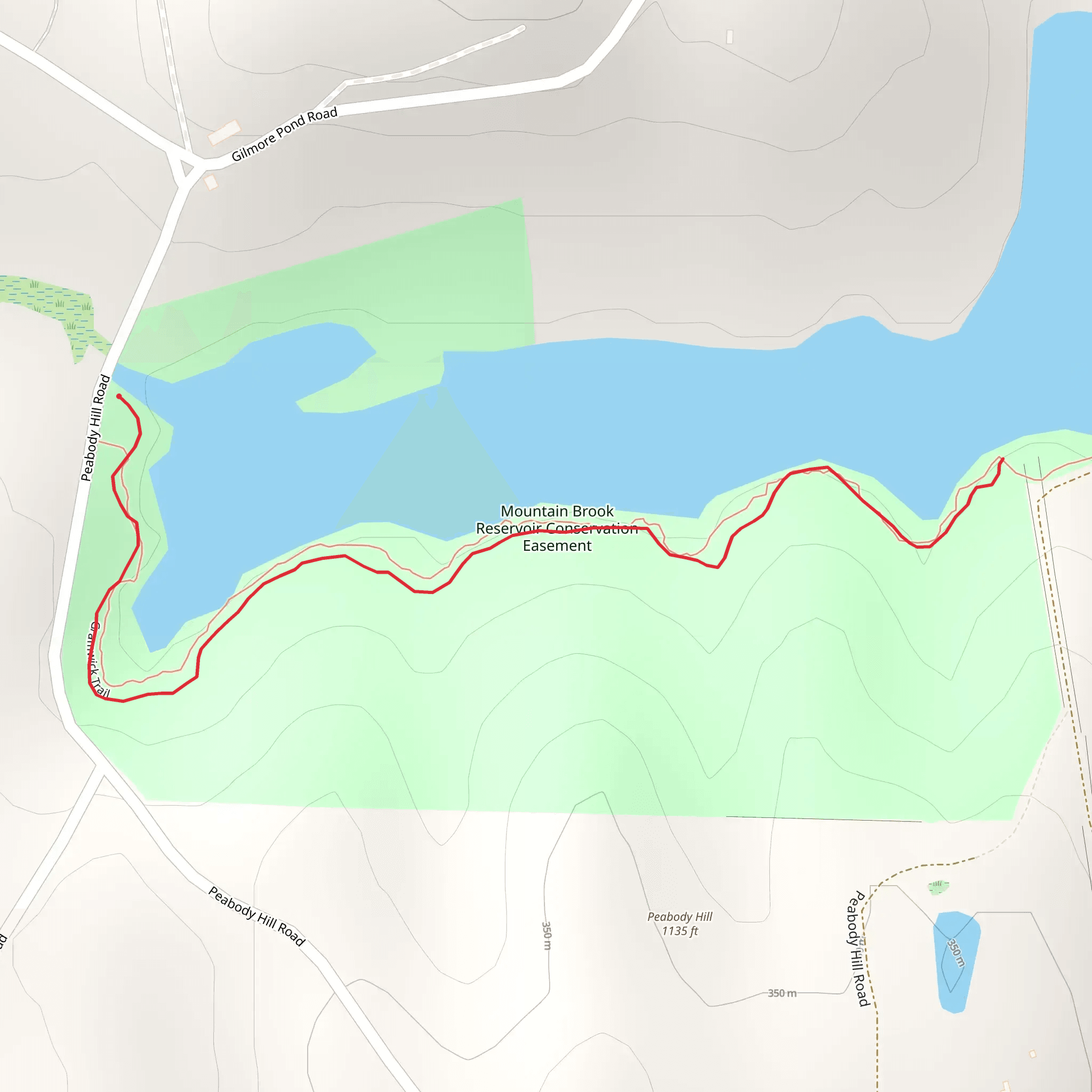 Contoocook River mobile static map