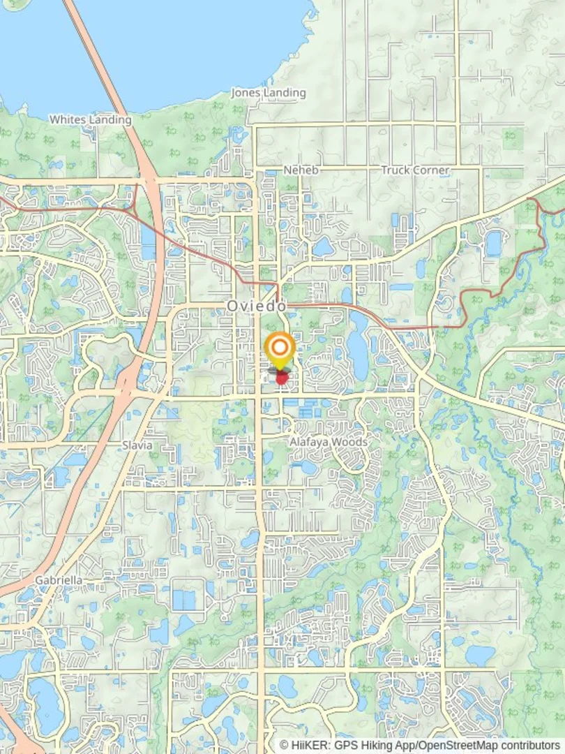 An image depicting the trail Center Lake Loop and its surrounding area.