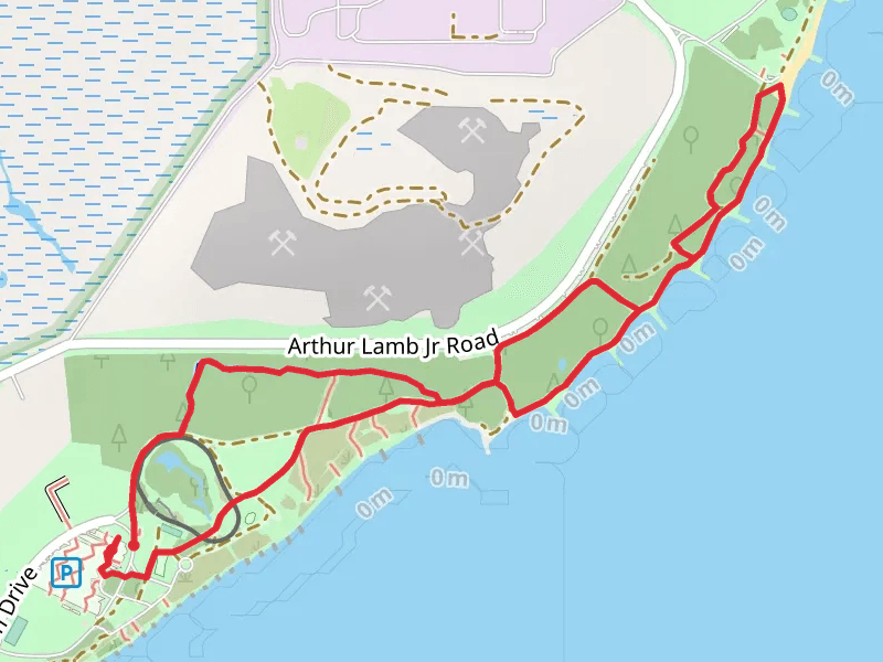 Historic Virginia Key Beach Park Loop