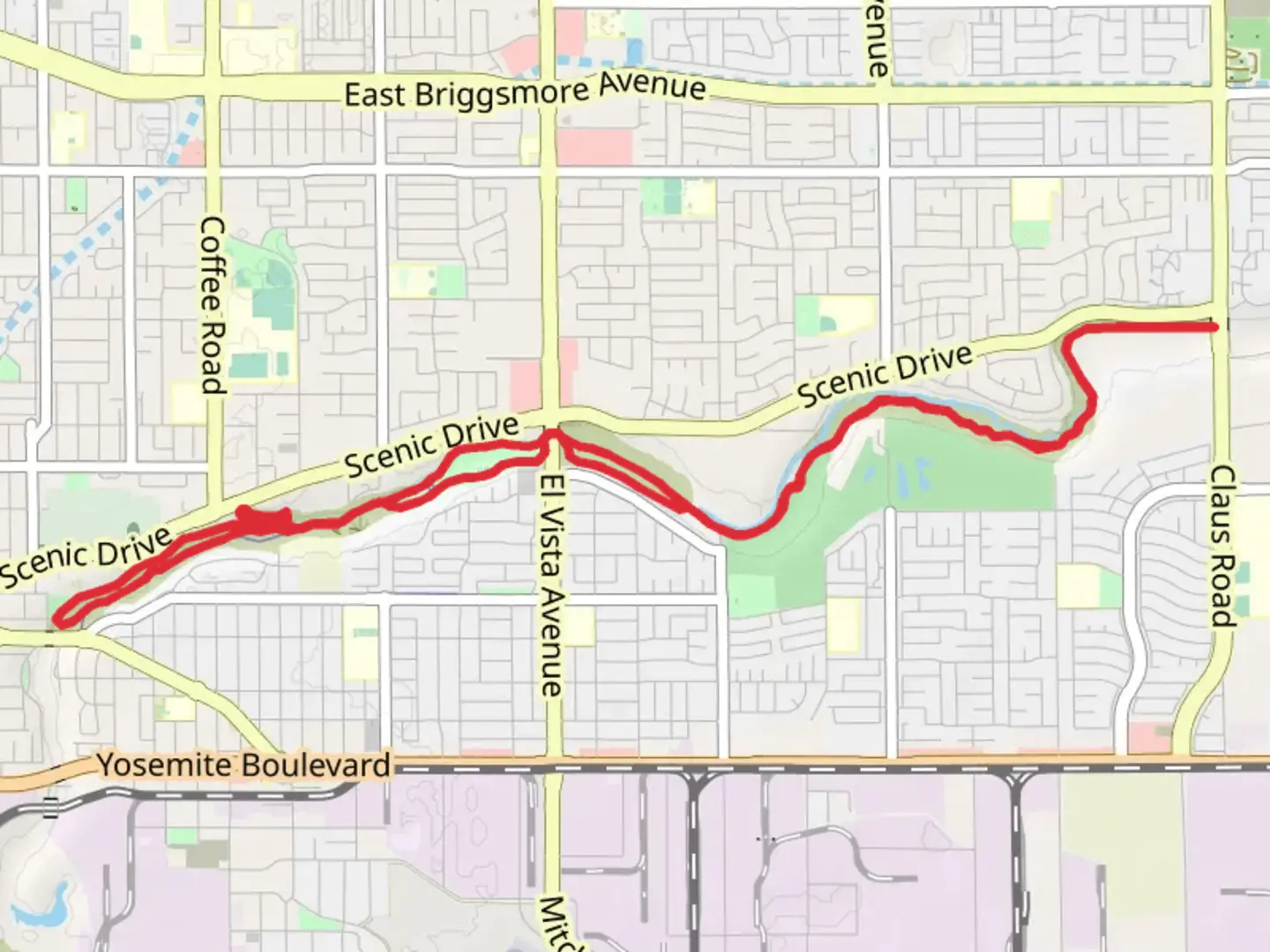 An image depicting the trail Dry Creek Loop Trail and its surrounding area.