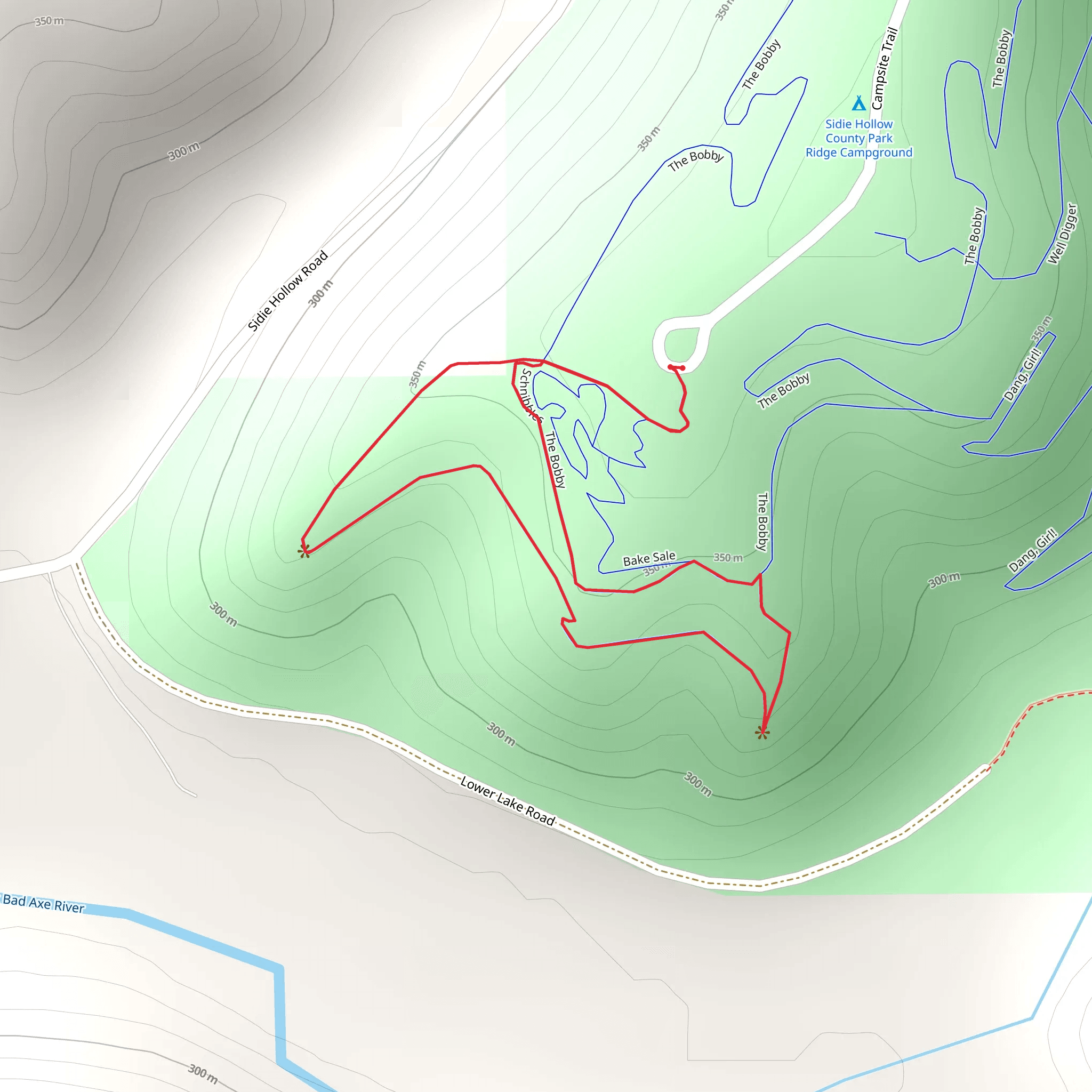 The Bobby Loop mobile static map
