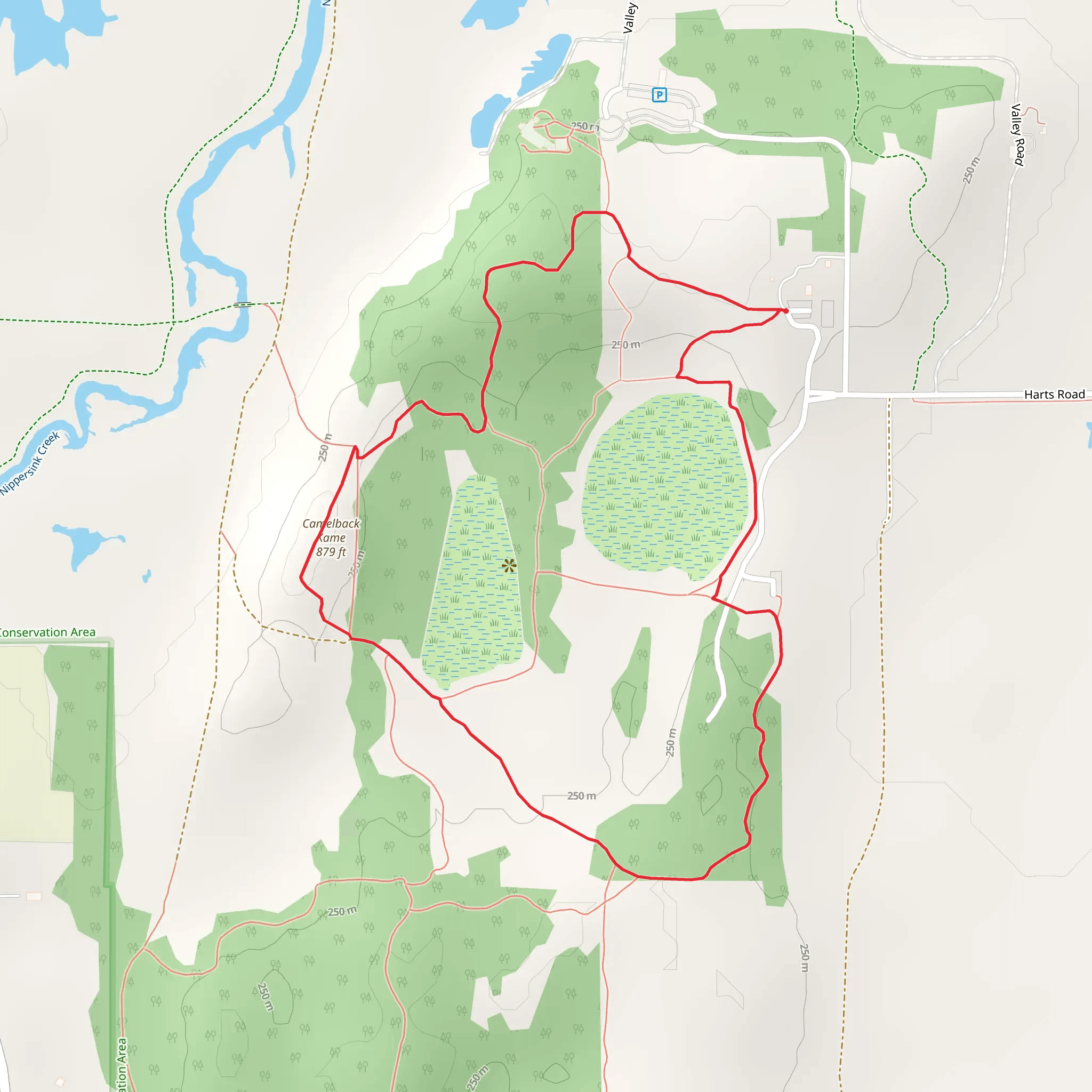 Harts Road Loop - West mobile static map