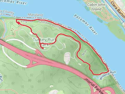 Potomac River - Turkey Run Loop Trail