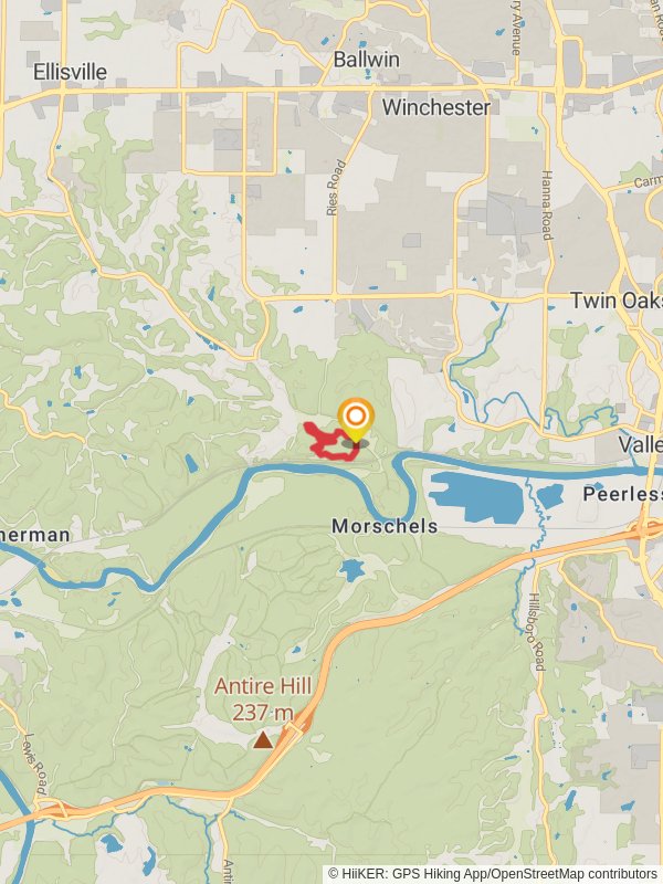 Kiefer Creek - Lone Wolf Loop Trail