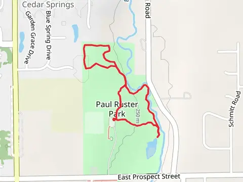 Buck Creek - Paul Ruster Park Loop