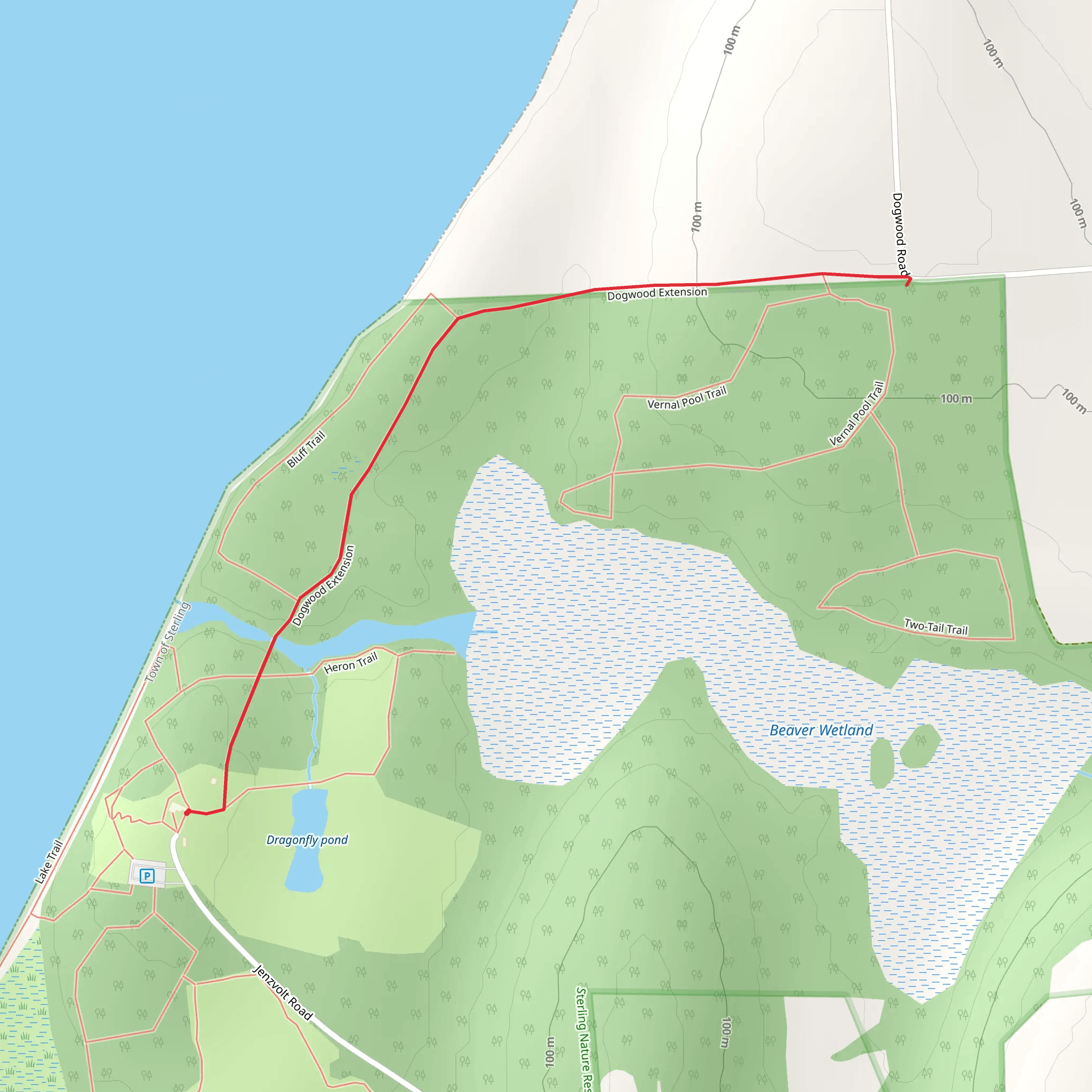 Dogwood Extension mobile static map