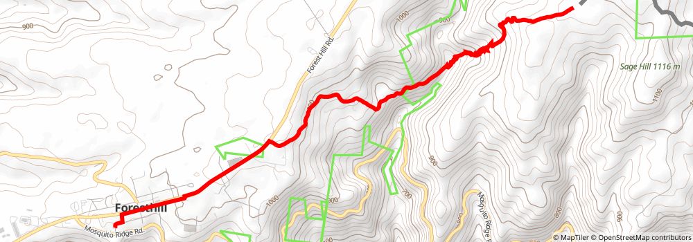 American Discovery Trail South Route stage 382 Map