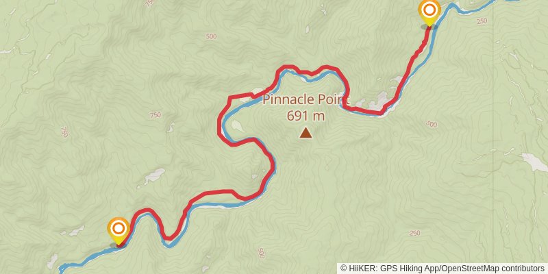 Rouge River Trail stage 3 Map