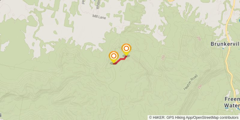 Congewai East Track alt 3 Map