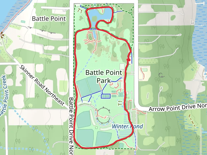 Battle Point Park Trail