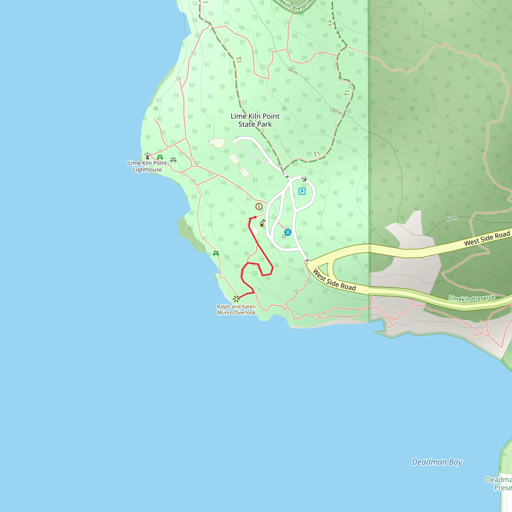 Orca Whale Watching Point mobile static map