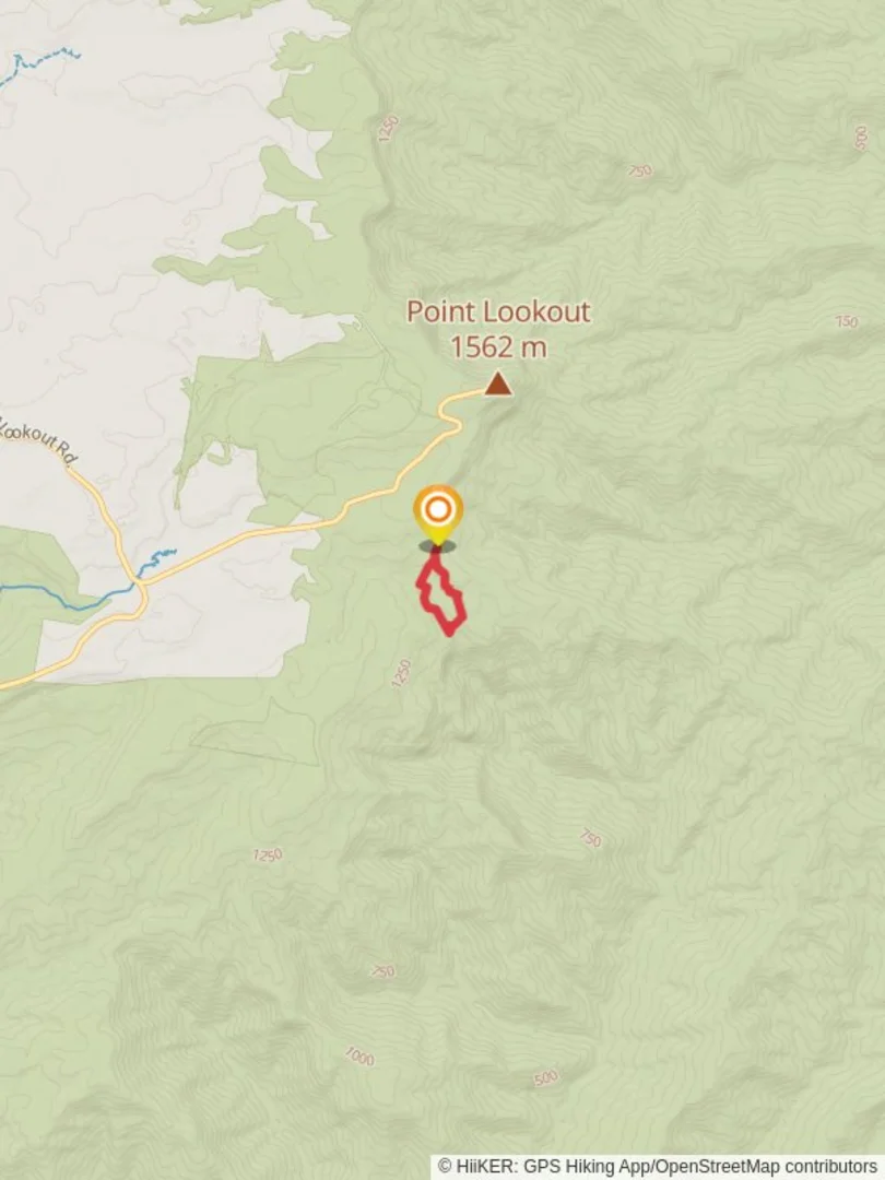 An image depicting the trail Cascades Track and its surrounding area.