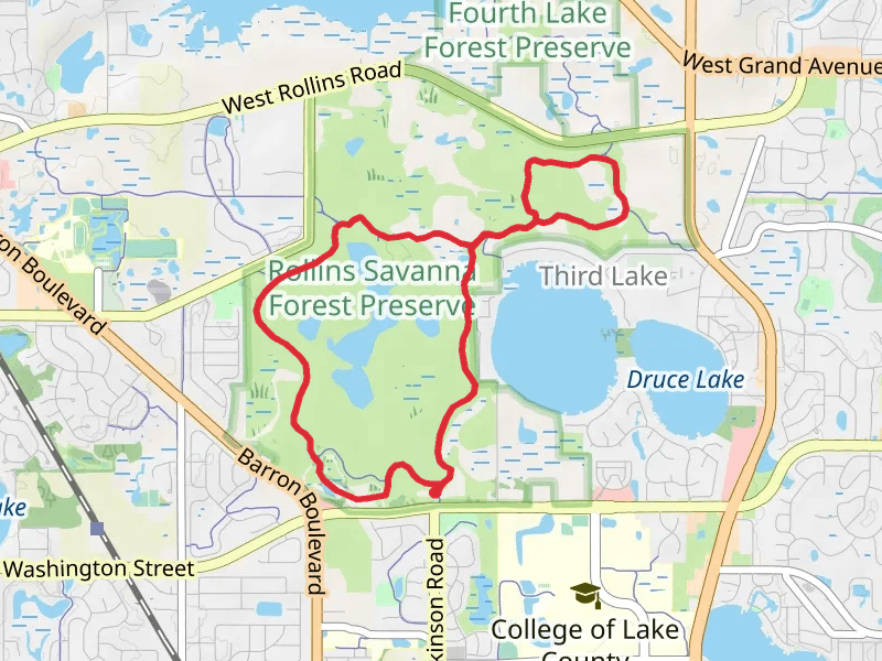County Forest Preserve Loop