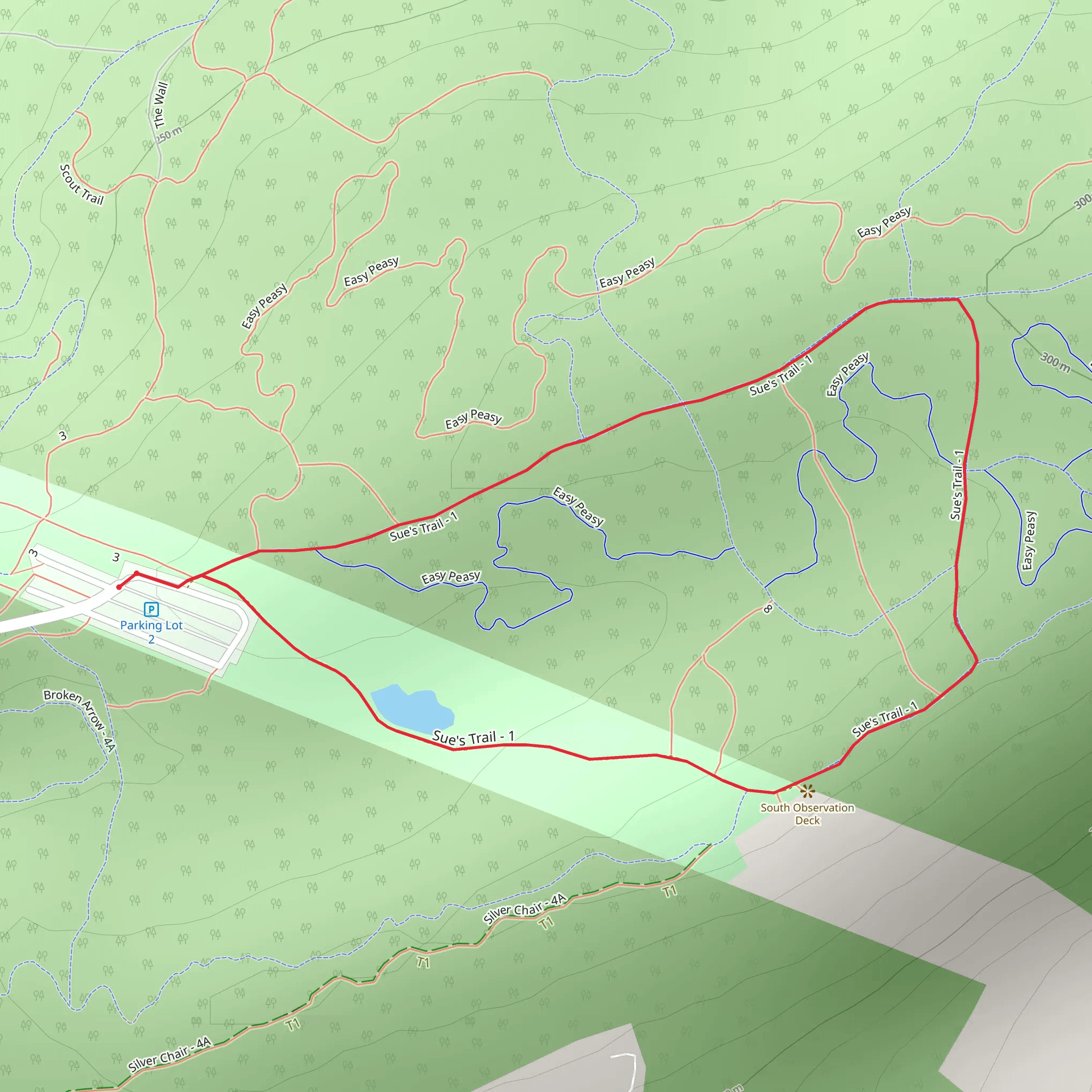 Rocky Ridge County Park Loop mobile static map