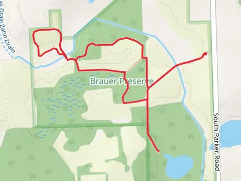 Blue, Red and Green Loop Trail