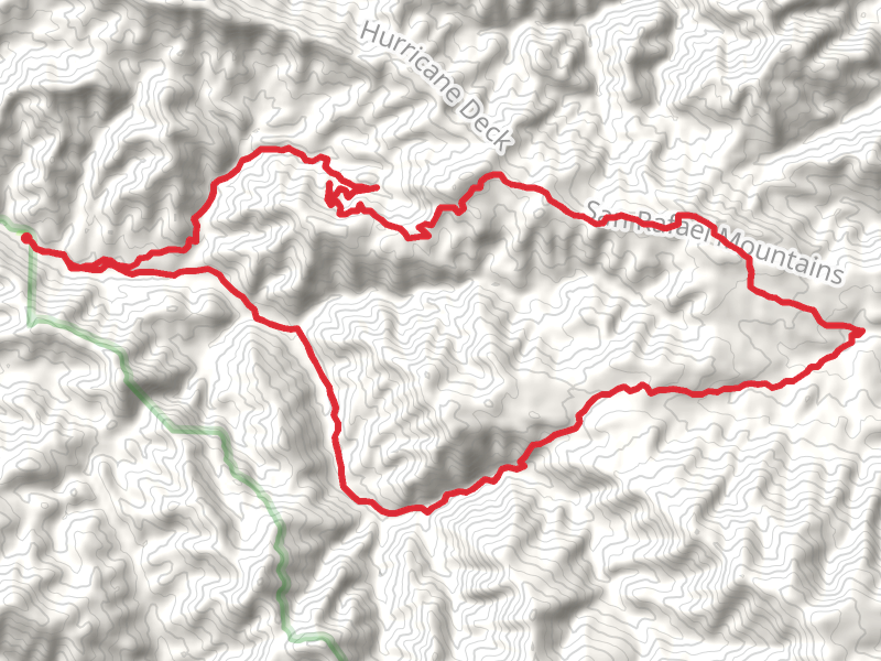 Manzana and Lost Valley Loop Trail