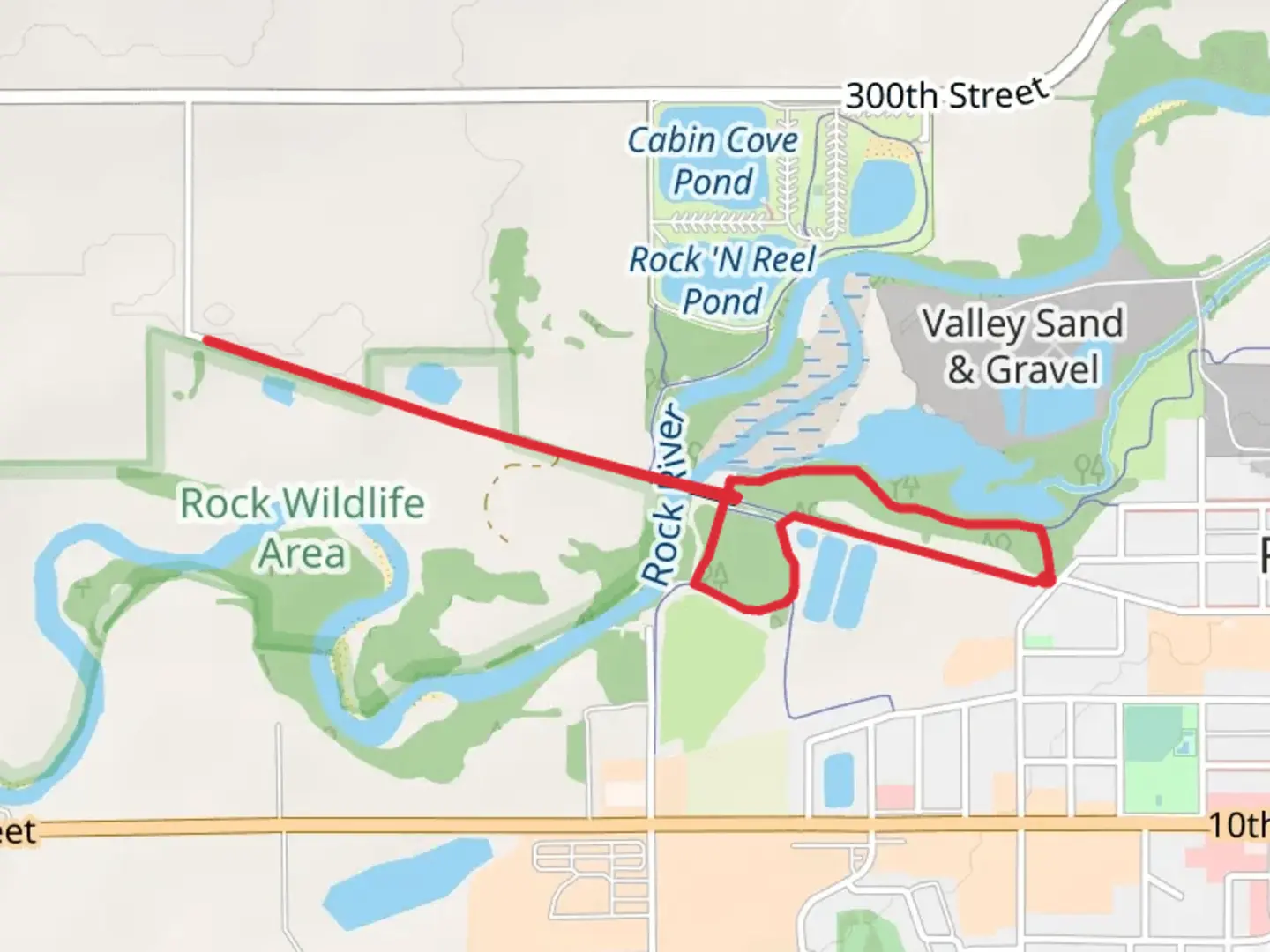 An image depicting the trail Kiwana's and Henry's Loop Trail and its surrounding area.