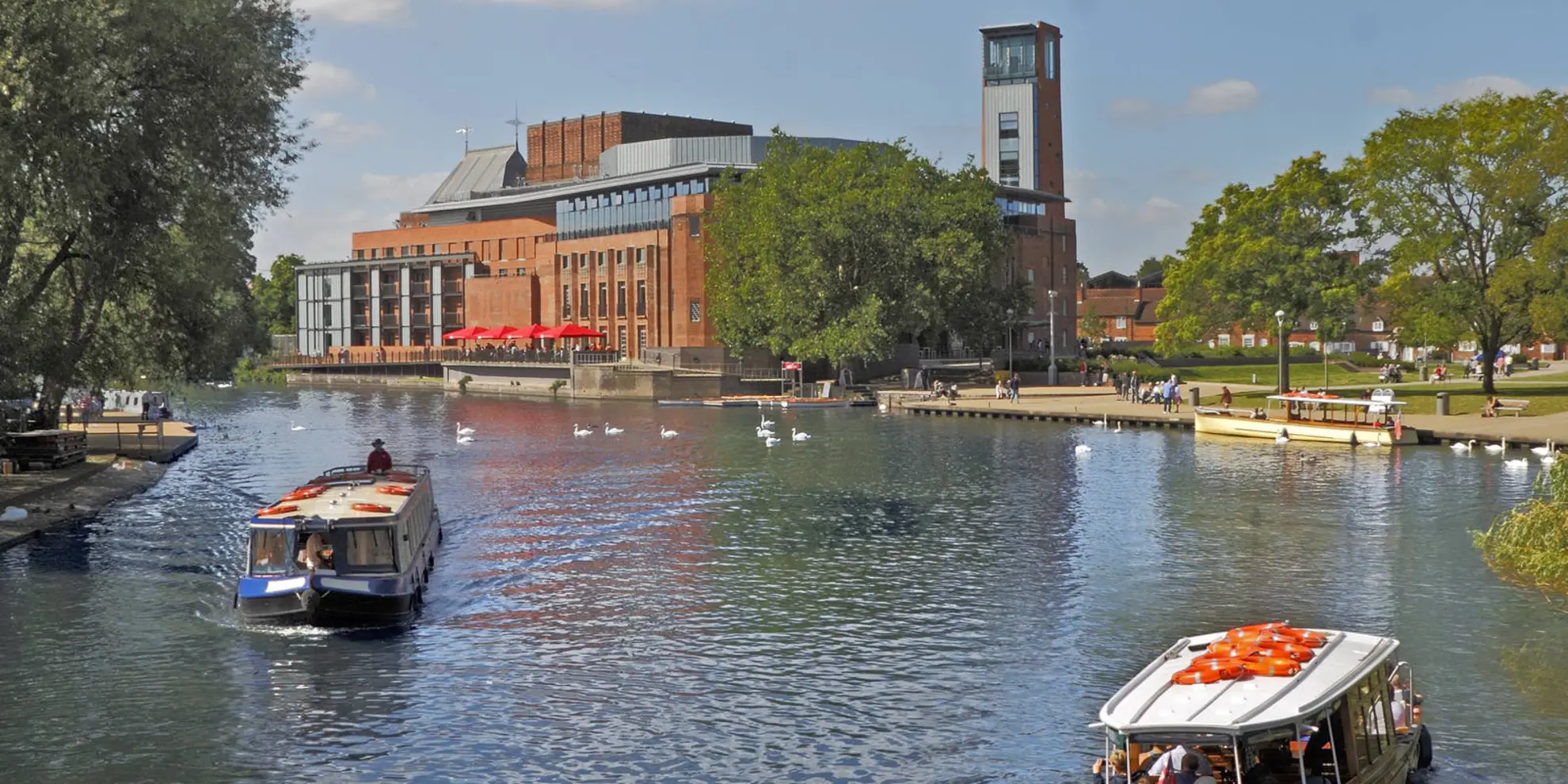 An image depicting the trail Stratford-upon-Avon from Milcote and its surrounding area.
