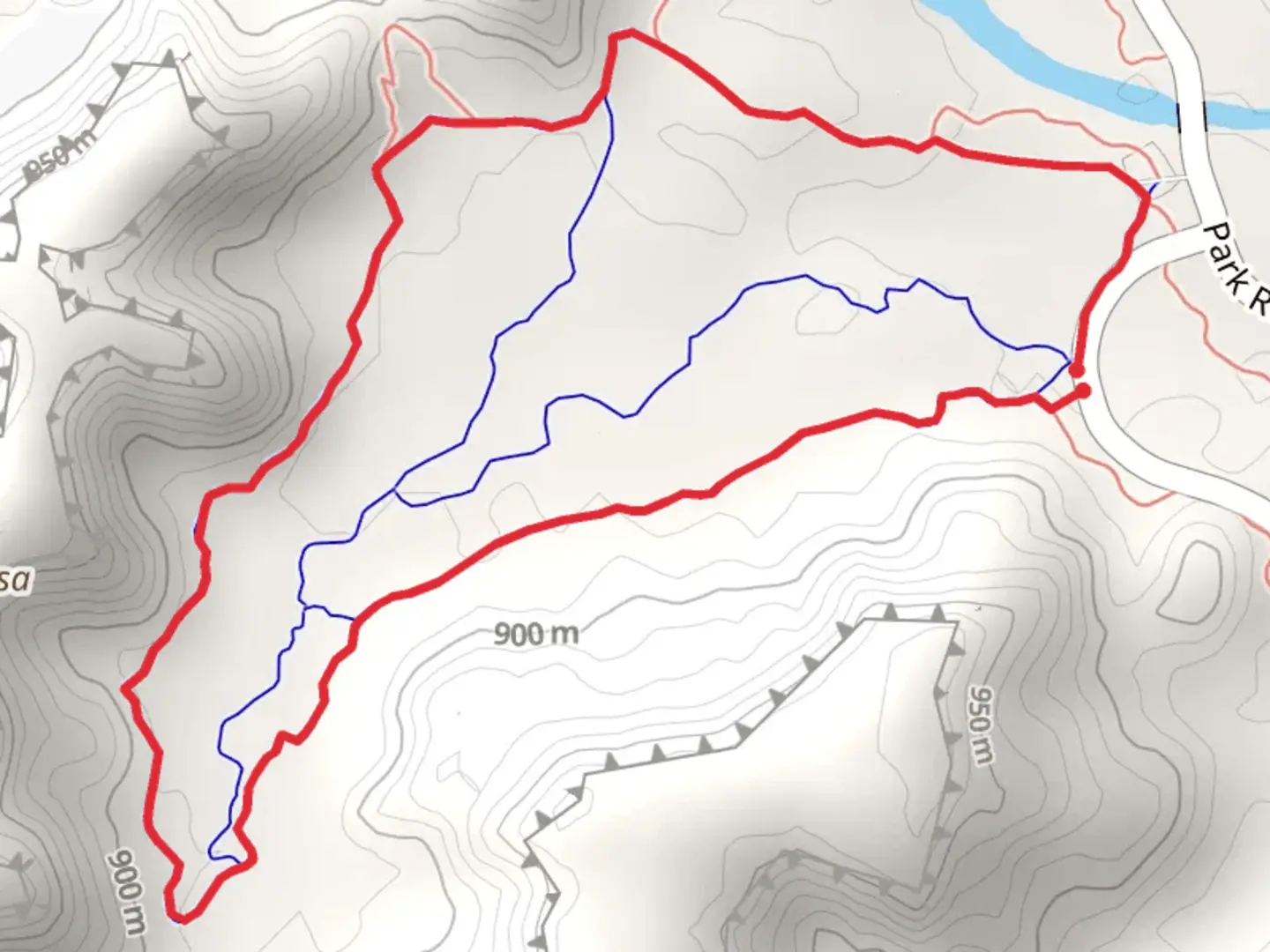 An image depicting the trail Capitol Peak Trail and Lighthouse Trail Loop and its surrounding area.