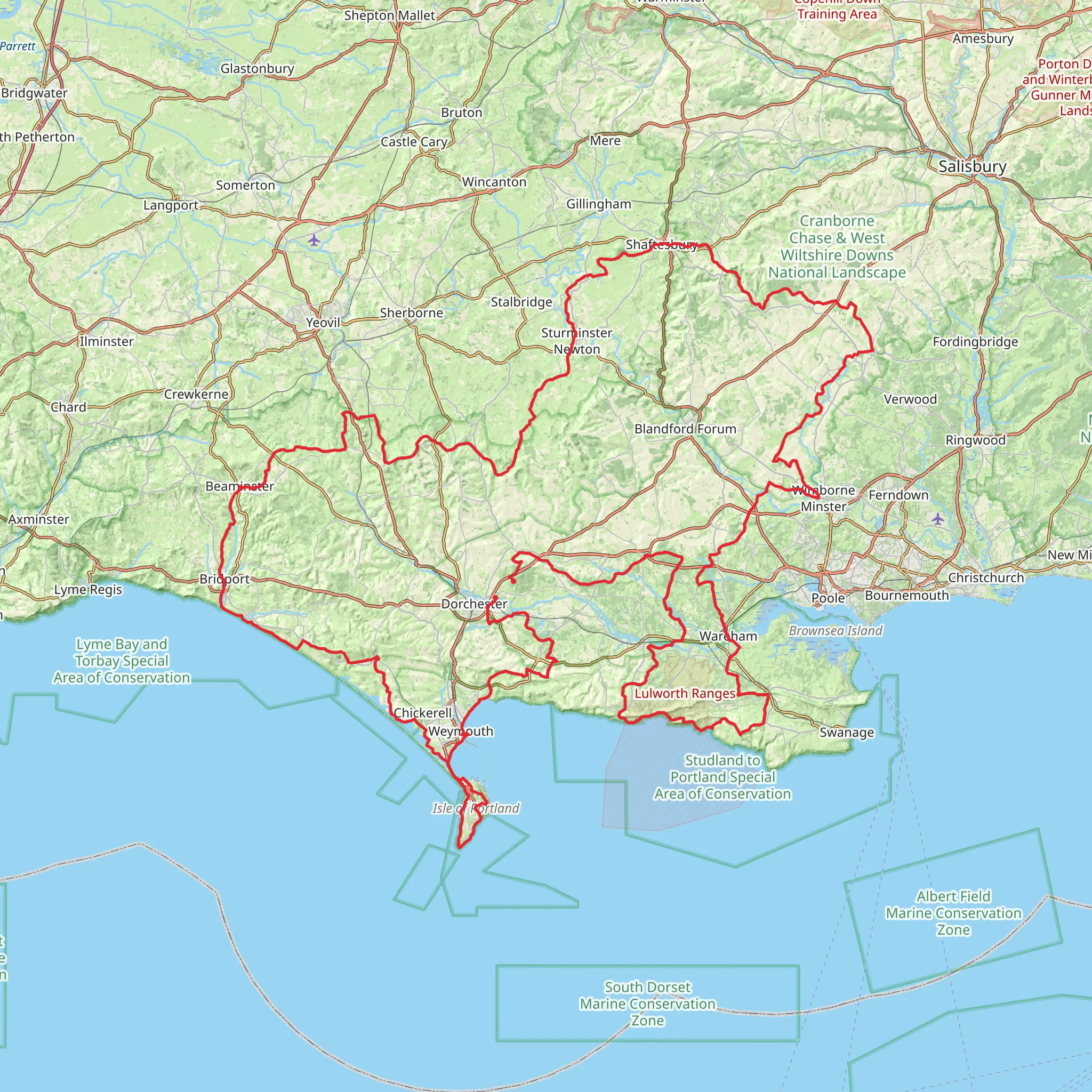 Hardy Way mobile static map