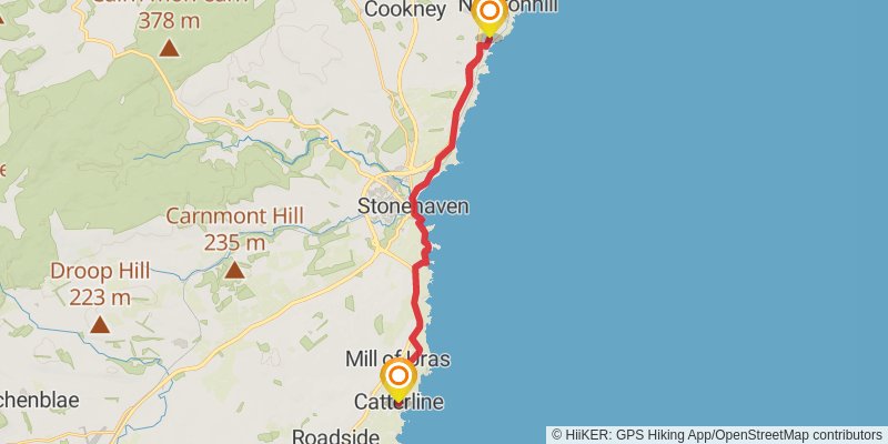St Duthac's Way stage 2 Map