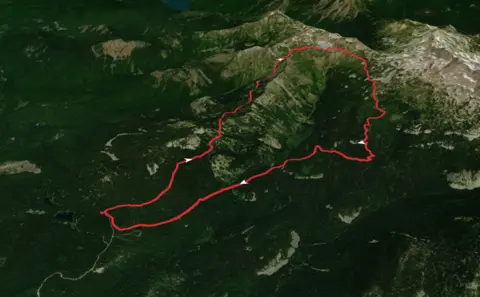 Snowgrass Trail and Goat Ridge Trail