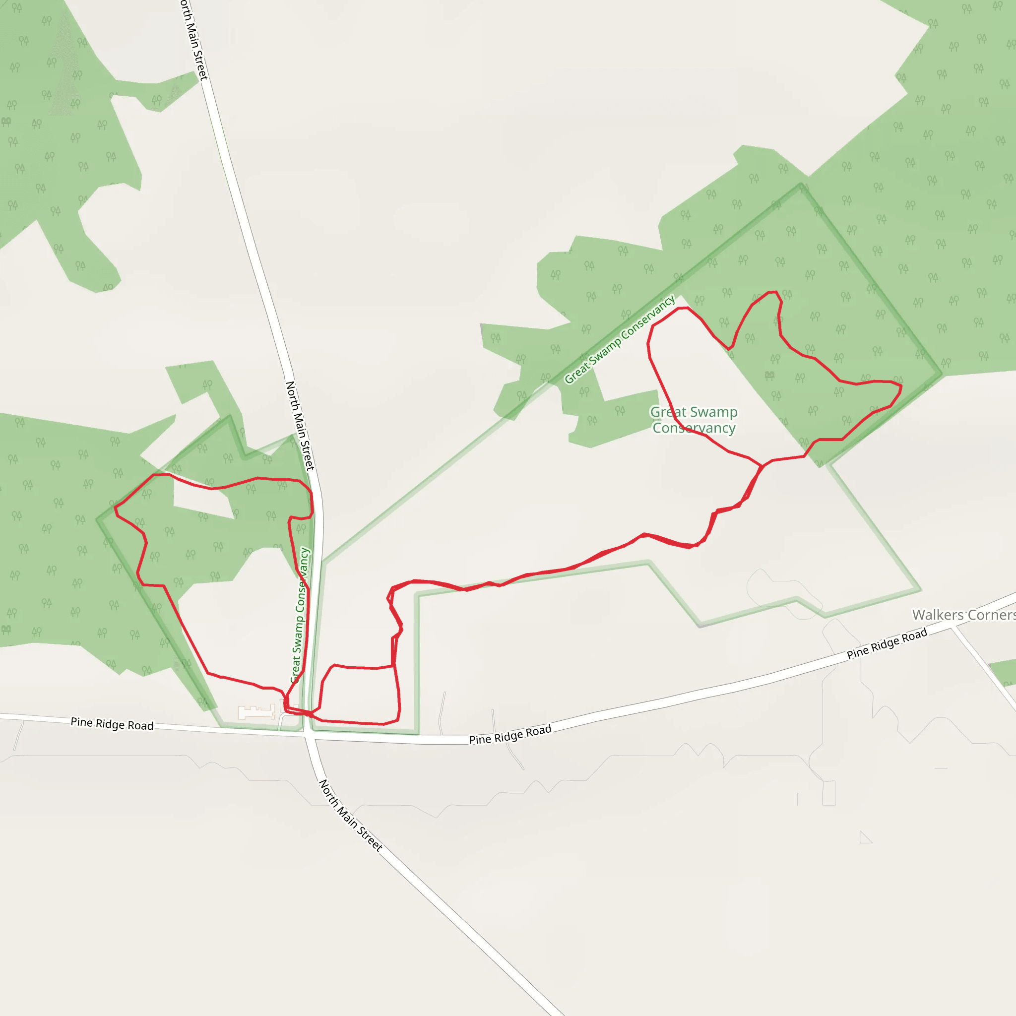Campbells Corners Loop mobile static map