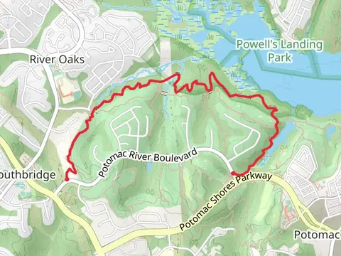 North Pond and Powell's Creek Trail - Horseshoe