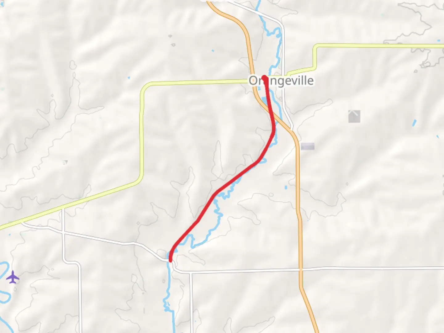 An image depicting the trail Richland Creek via Jane Adams Trail and its surrounding area.