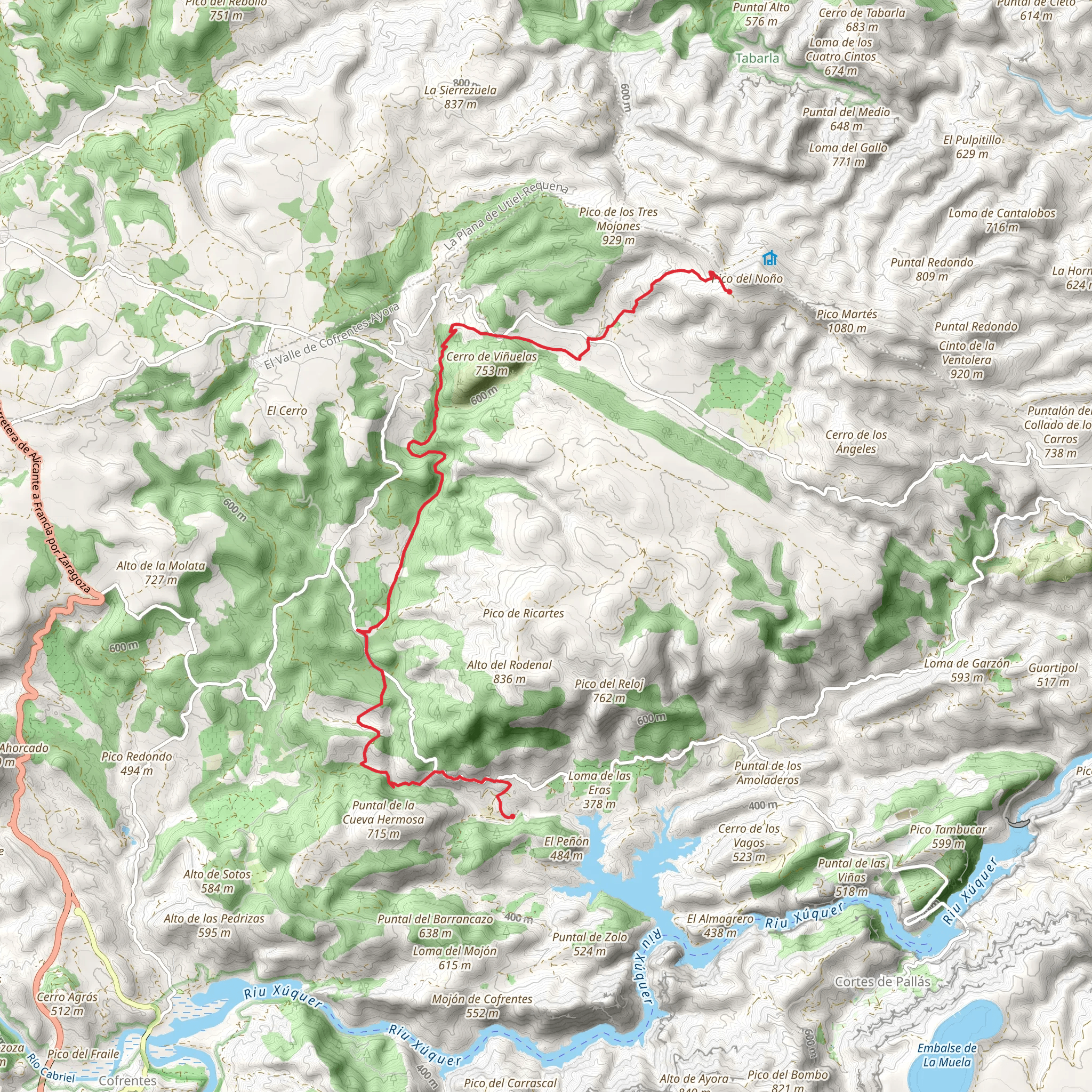 Route of the Villages PR CV 249 mobile static map