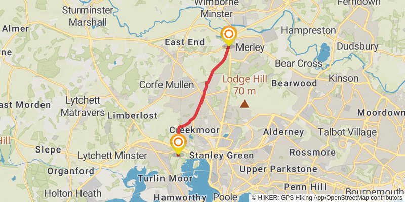 Castleman Trailway stage 2 Map