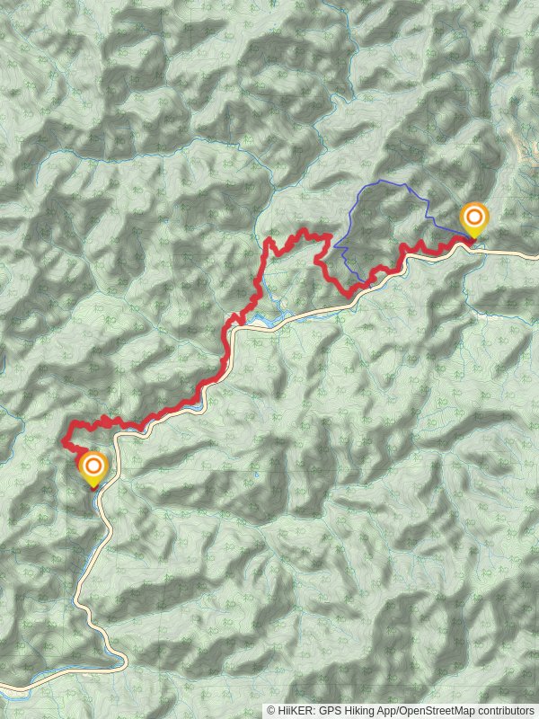Wilson River Trail from Elk Creek Road - West
