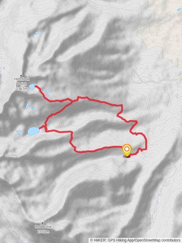 Hemlock Lake and North Hemlock Lake via Hemlock Point Loop Trail