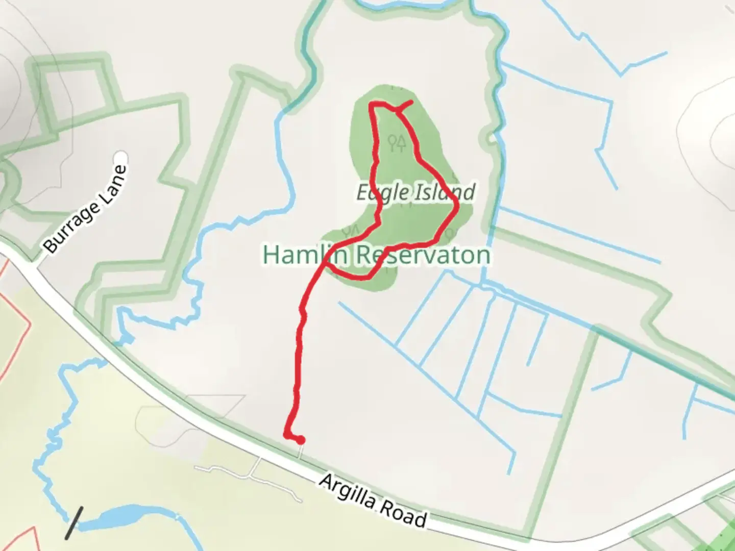 An image depicting the trail Labor in Vain Creek Loop and its surrounding area.