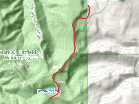 North Lake, Green Point Mountain via Anthill Trail