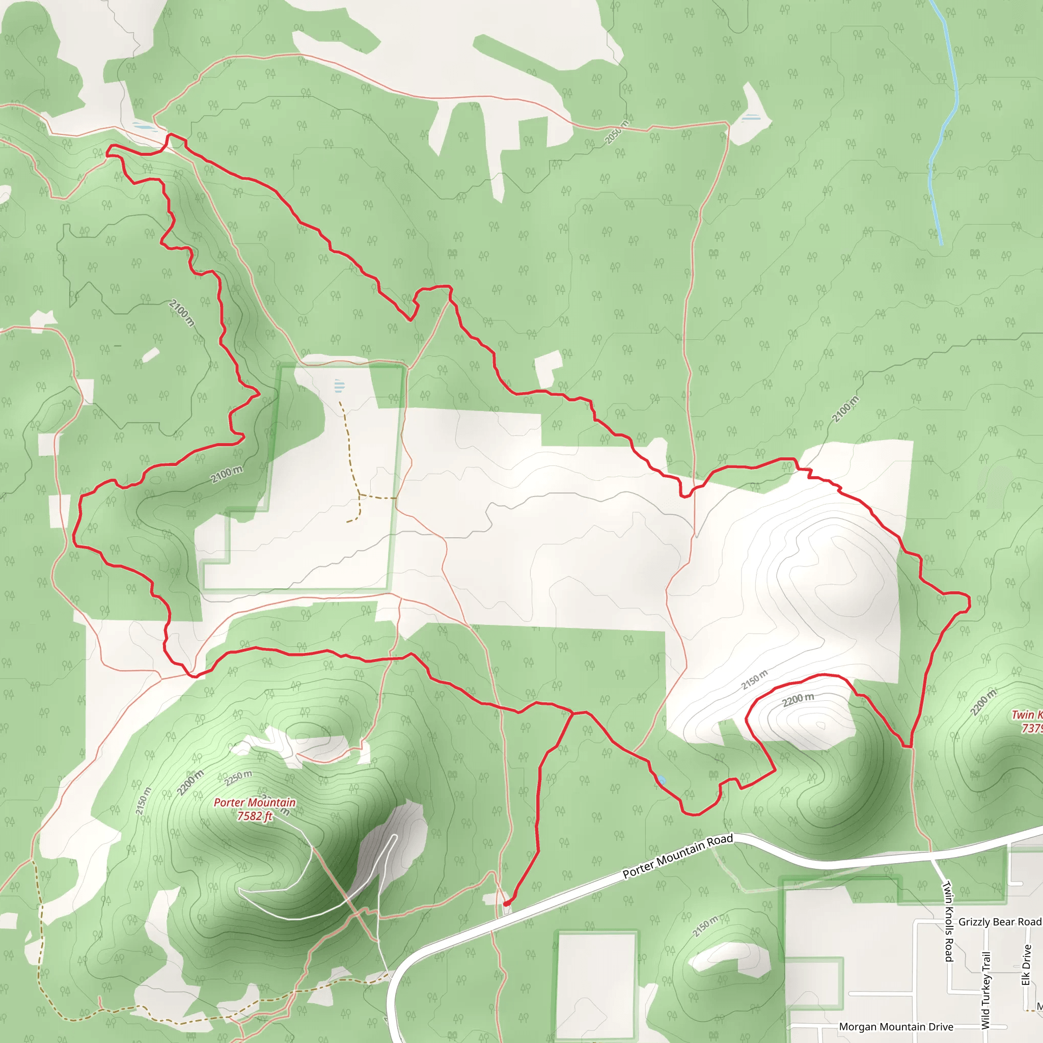 Panorama Trail mobile static map