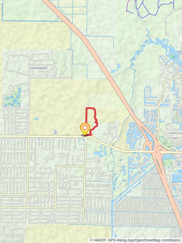 Gulfstream Citrus Road Loop mobile static map