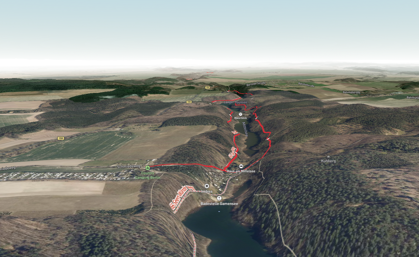 Mittelsee and Langer Haussee Loop