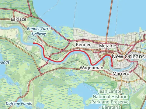 Mississippi River Trail - Audubon Riverview Park