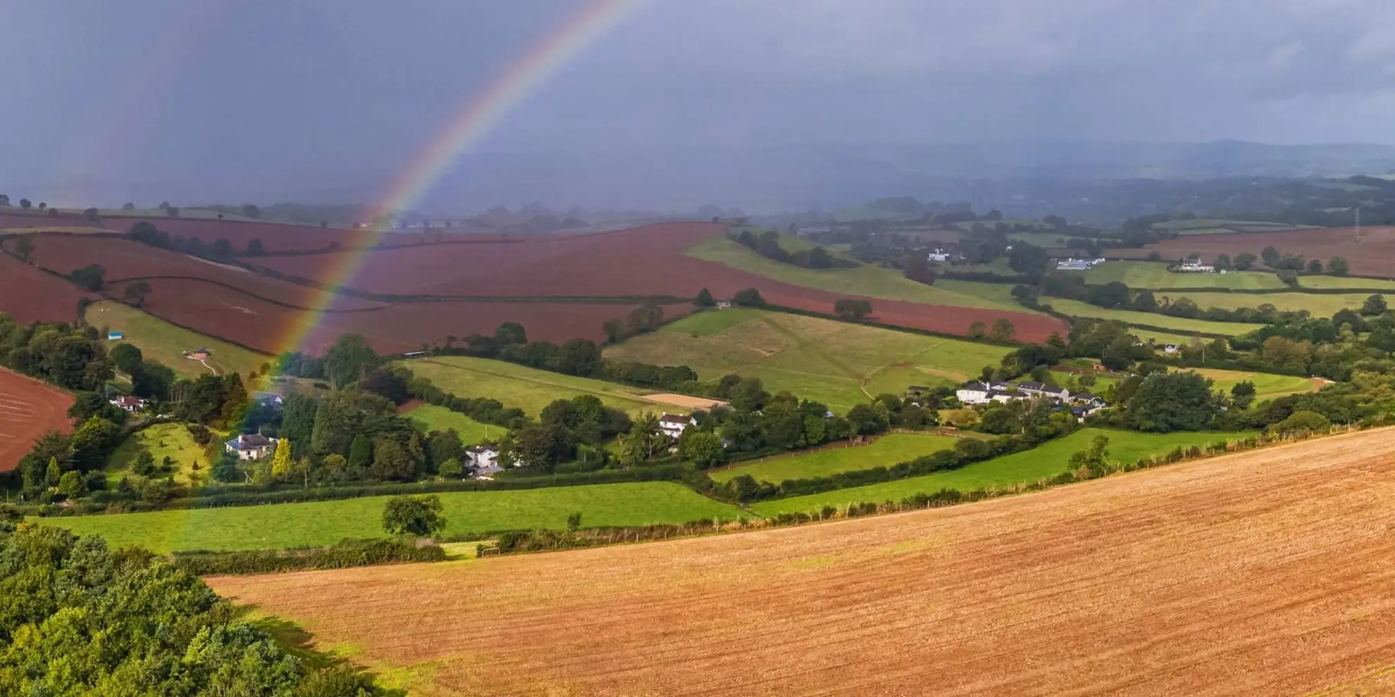 An image depicting the trail Compton to Telegraph Hill and its surrounding area.